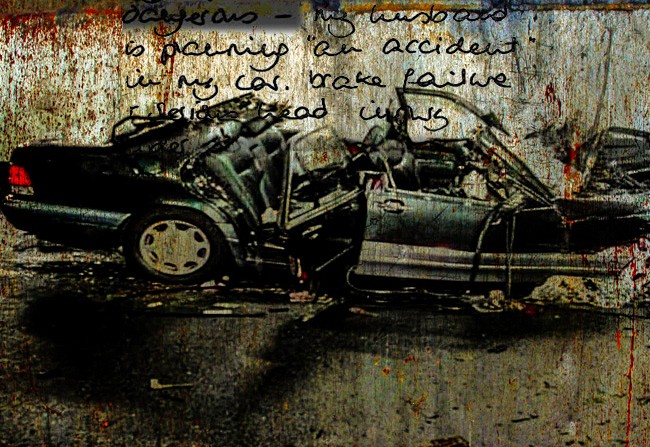 Crash of metal